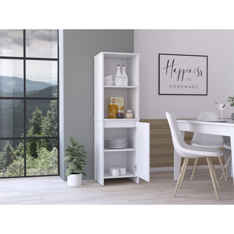 Armoire garde-manger à 1 tablette Forester - blanc