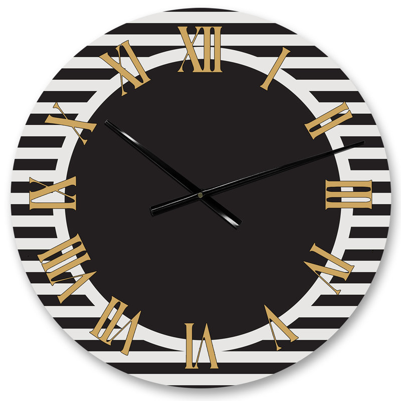 Horloge murale Fin 20S, Moyen