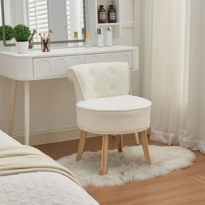 Solid Wood Accent Stool