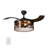 42'' Smart Ceiling Fan With Wall Control, Light Kit Included,Works With Google Assistant And Amazon Alexa,Siri Shortcut.