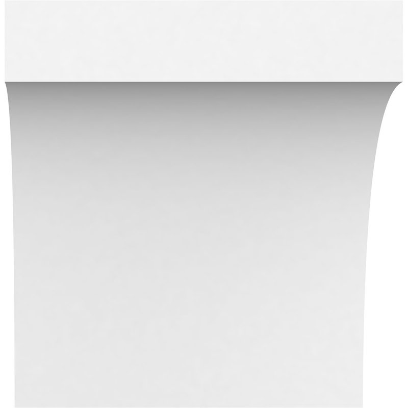 Corbeau en uréthane standard Stockport Signature, brun clair apprêté, H 6 po x l 5 po x P 6 po