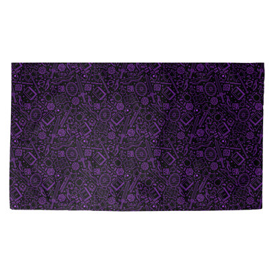 Tapis de zone noir/mauve rpg Avicia