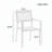 Outdoor Dining Set with Flexible Chairs and Extendable Table for Versatile Use-938713939