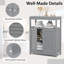 Armoire de salle de bain sur pied Bassirou