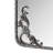 58"X24" Arched Full Body Mirror With Vintage Ornate Carved Applique On Top And Bottom, Hanging Wall Mounted Mirror, For Living Room Bedroom Retro Home Decor Mirror, Antique Silver