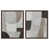 Cadre en toile noyer