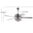 Chesley 52'' Ceiling Fan with Light Kit