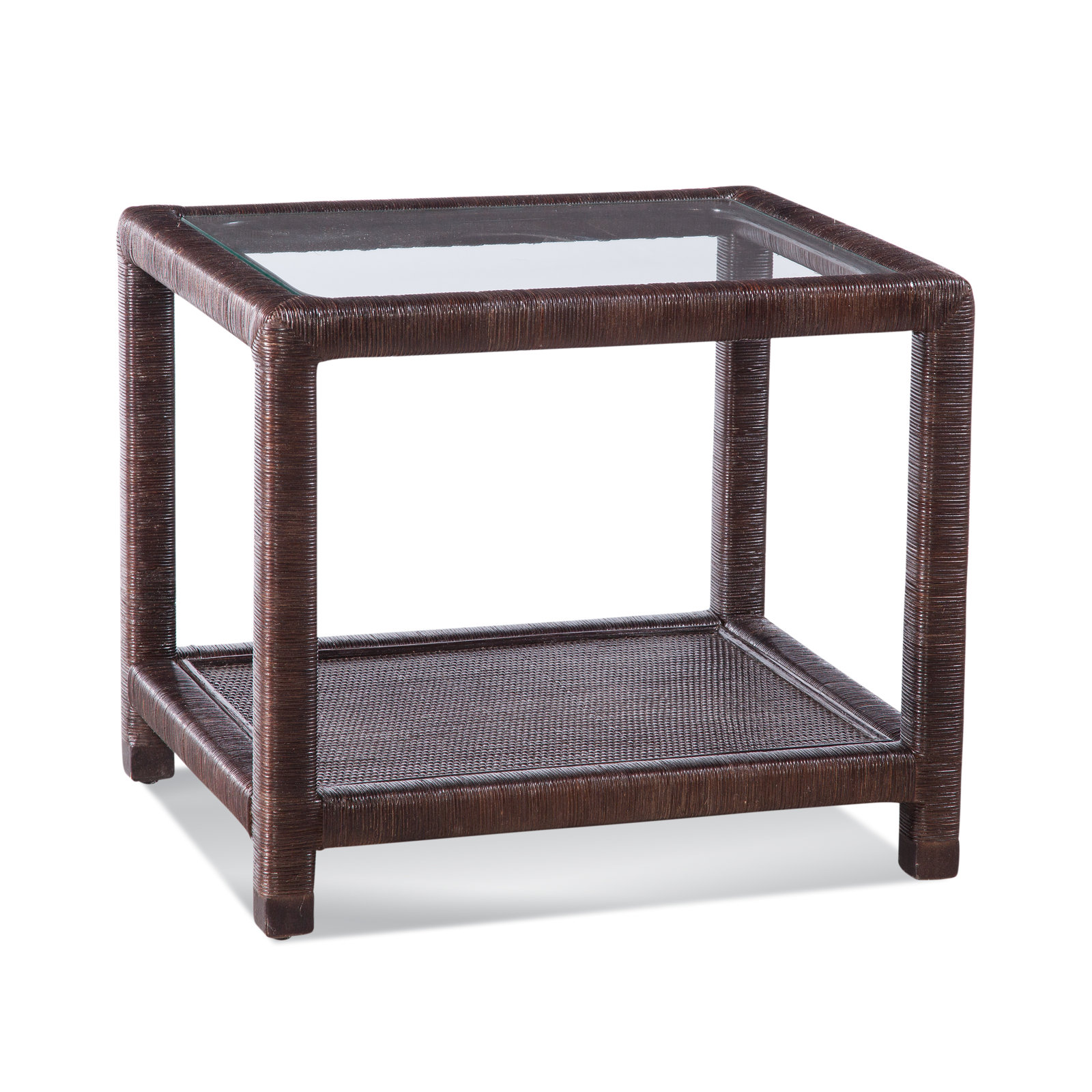 Graham Glass End Table, Java