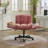 Adjustable Swivel Office Chair,Modern Fabric Ergonomic Computer Desk Chair For Home Office, Makeup, Bedroom