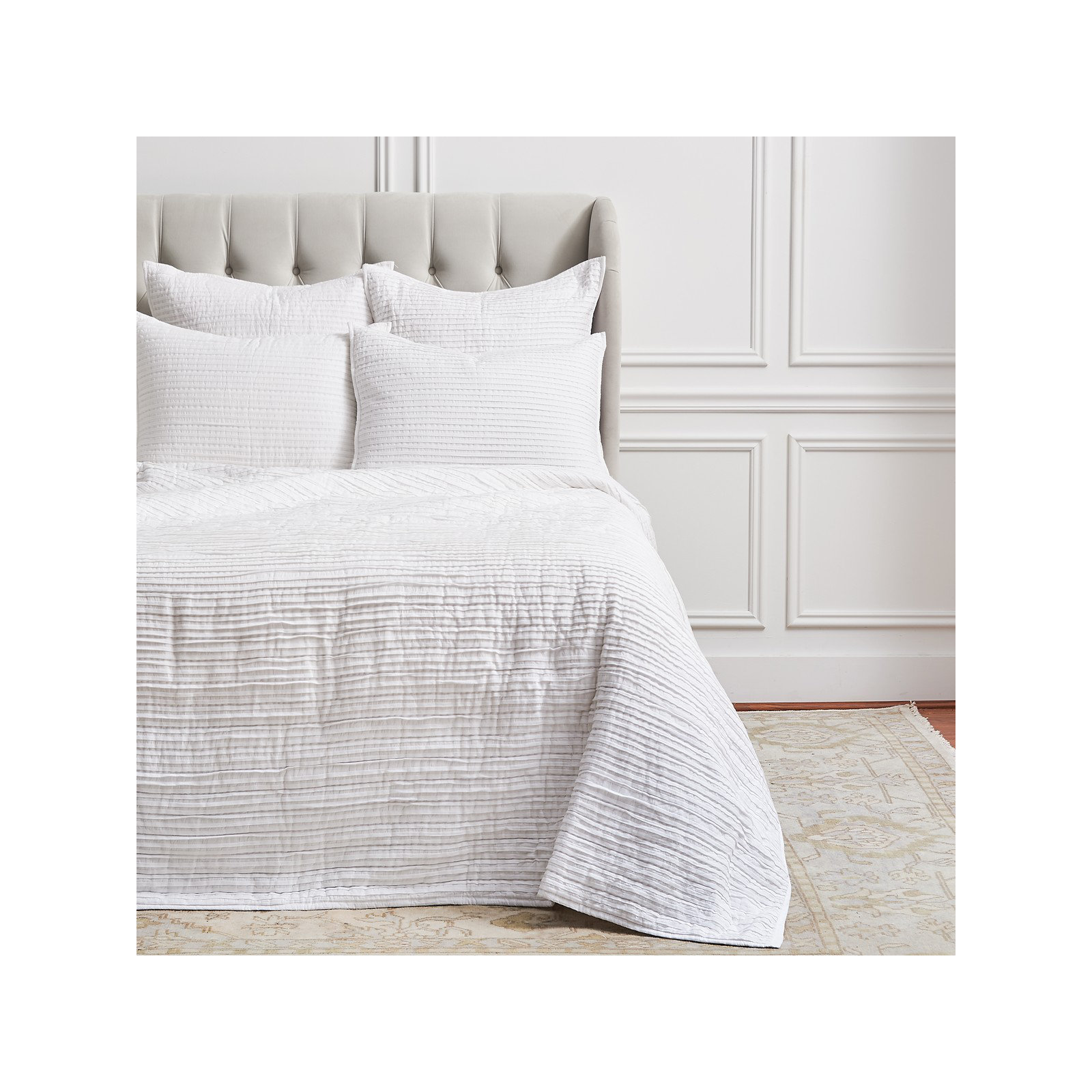 Laci Cotton Ties Sham, Standard/Twin