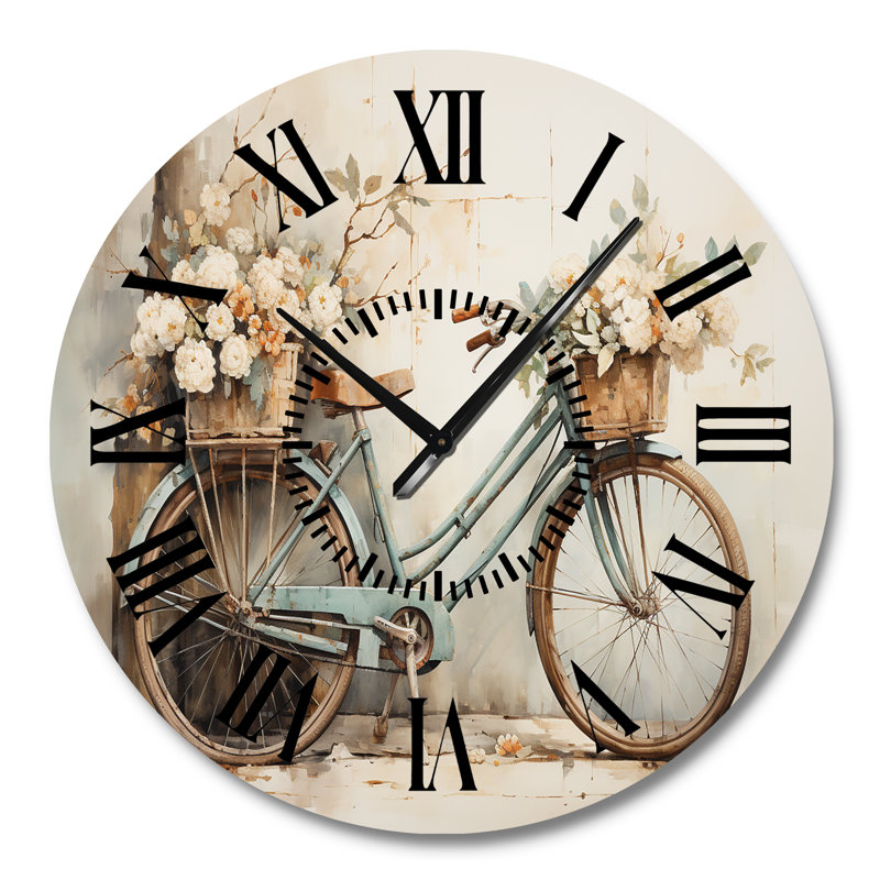 Horloge murale vélo, Grand