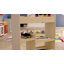 Chariot mobile commercial Bright Bright Beginnings avec 14 compartiments ronds et 4 tablettes