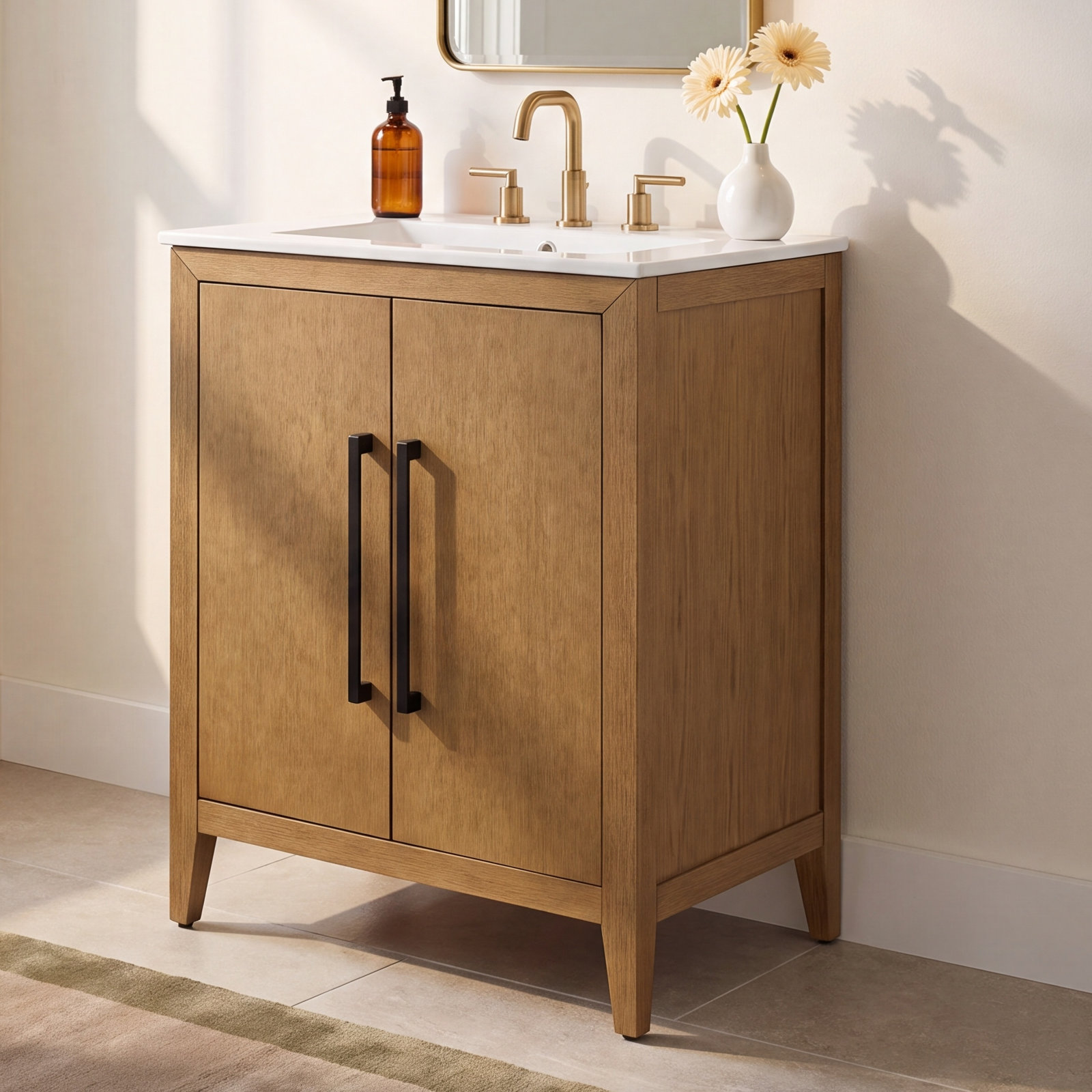 Alsup 24" Eucalyptus Single Bathroom Vanity