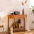 Modern Minimalist Cherry Wood Long Console Table