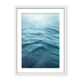 Coastal Retreat  Underwater Clouds XXI - Floater Frame Print on Canvas