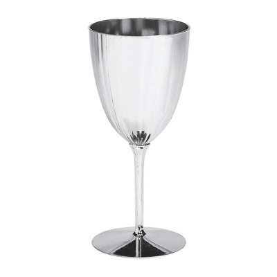 6 oz. Fine Silver Wine Glass Set