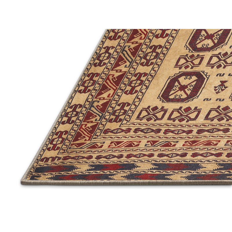 Tapis brun Southwestern, Rectangle 5 pi x 8 pi