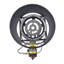 Ensemble concave en acier inoxydable de 23 po ARC, brûleur au propane et support de 30 000 BTU, cuiseur à disque Discada.