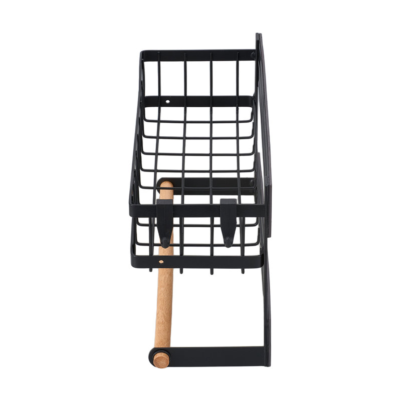 Freestanding Spice Rack, Black