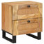 40cm W Solid Wood Bedside Table