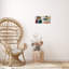 «Rolling Pebbles Set», ensemble de 2 impressions sur toile tendue-909996135