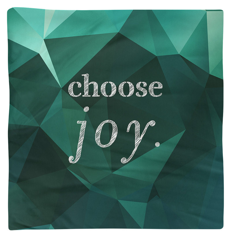 Polyester, Cotton Geometric Square Napkin, Emerald, Polyester, 10" L x 10" W