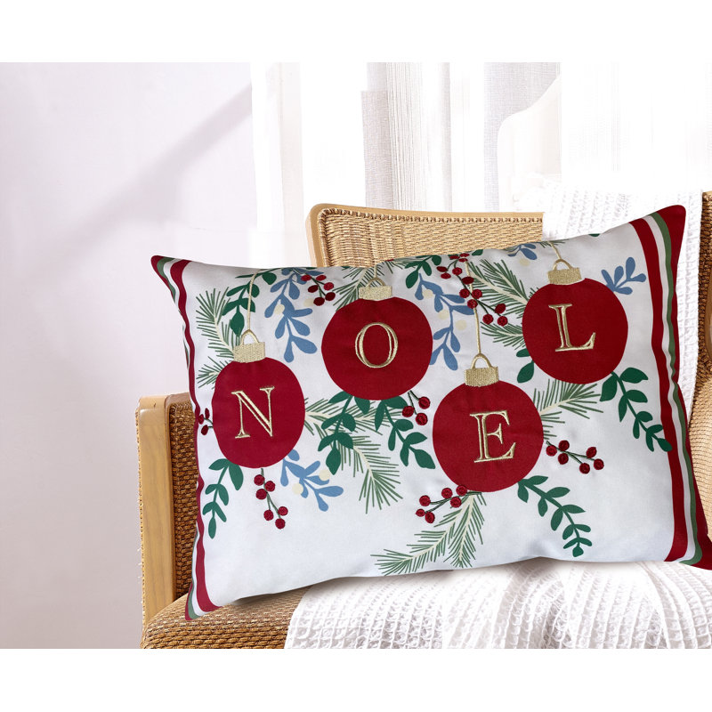 Coussin lombaire intérieur / extérieur à motif floral