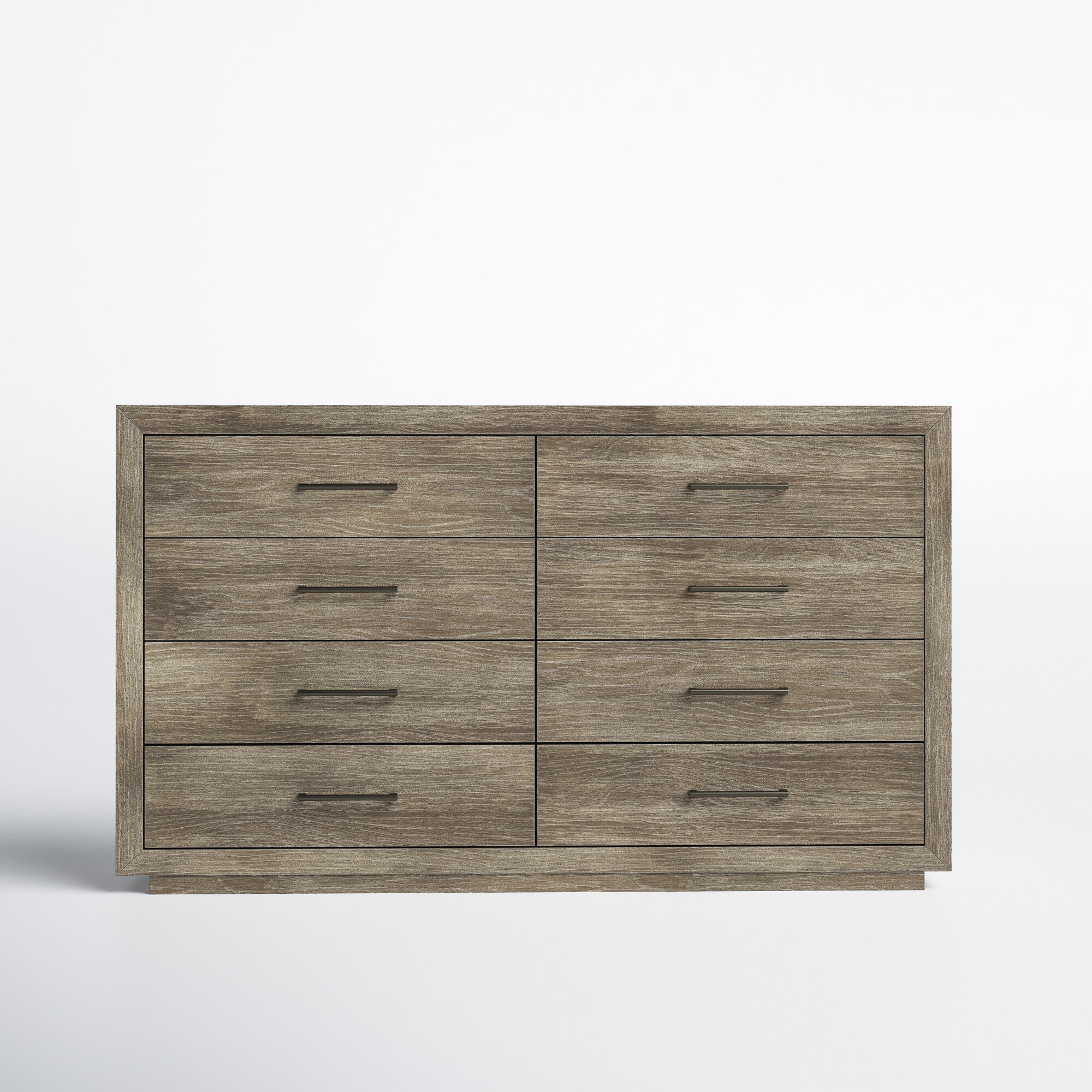 Modern 8-Drawer Dresser for Bedroom Storage