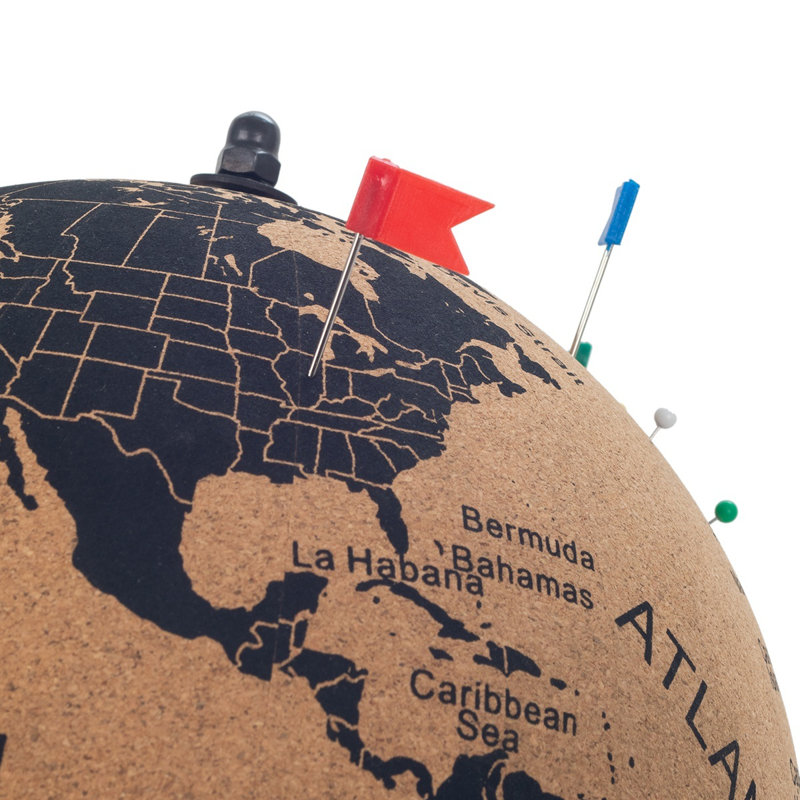 Cork Tabletop Globe