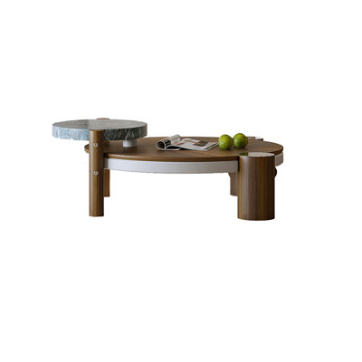 Round Wooden Coffee Table