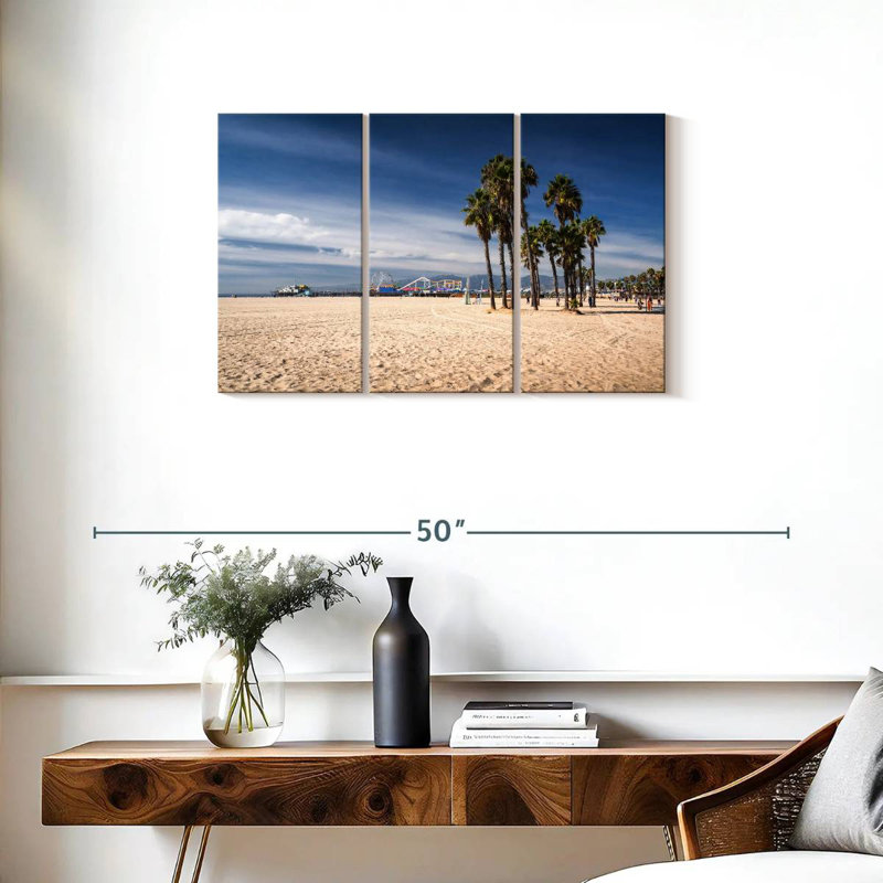 Gillard Santa Monica Palm Beach, 20" H x 33" W