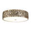 Mosaic 3-Light Flushmount In Silver-1213012669