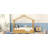Wooden House Bed With Drawers-866258815-866258786