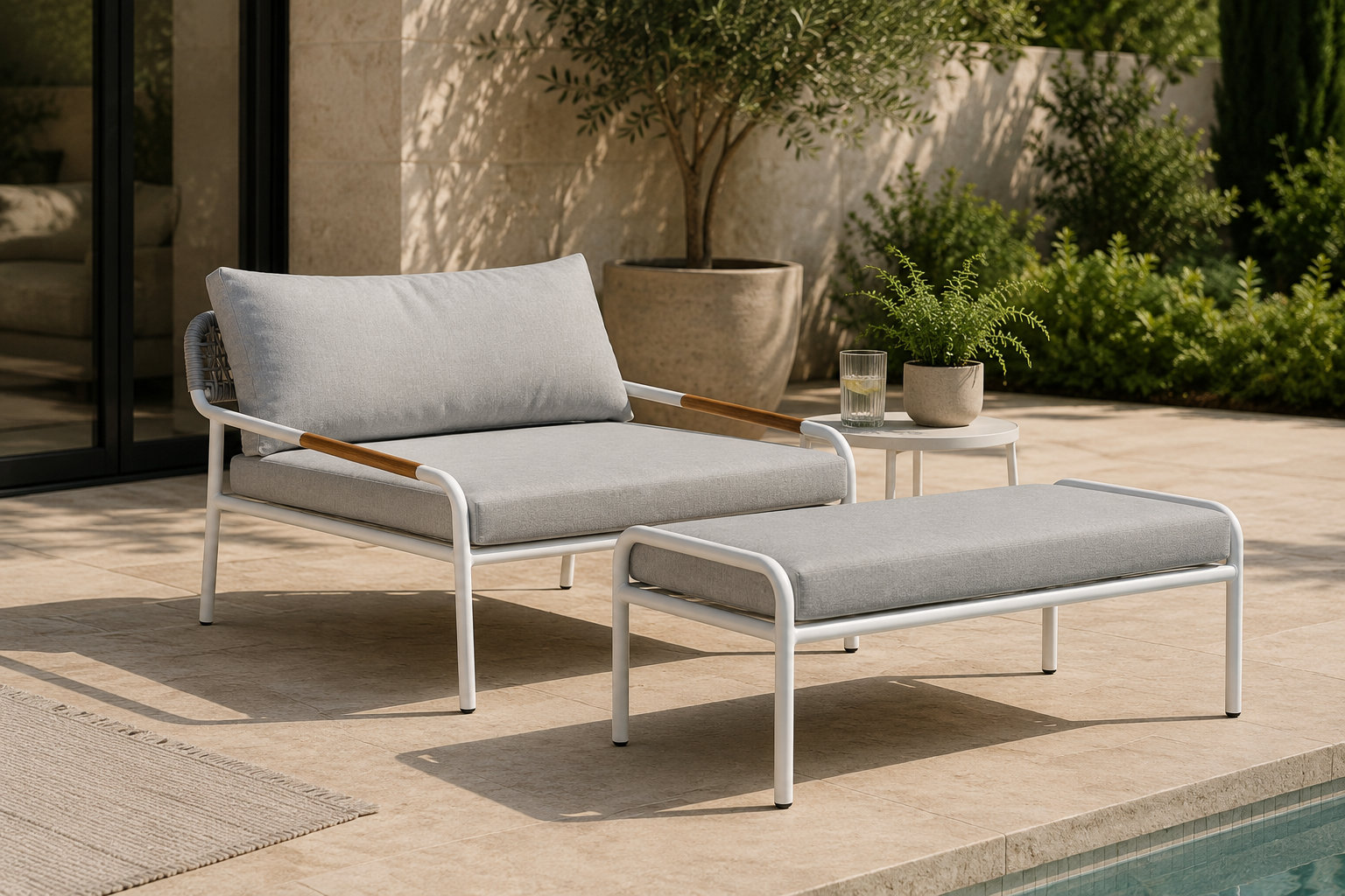Dean 51" Patio Daybed