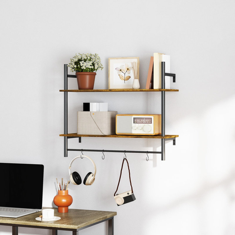Floating Shelf, Dark Brown