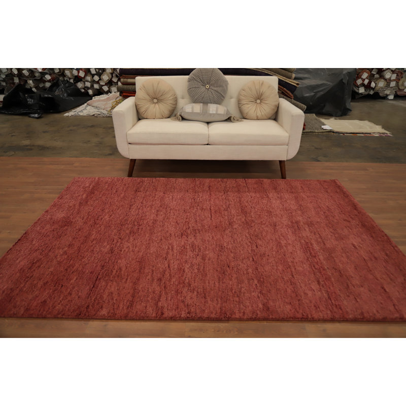 Tapis luxueux de style Gabbeh 6 x 8 parfait pour la décoration moderne