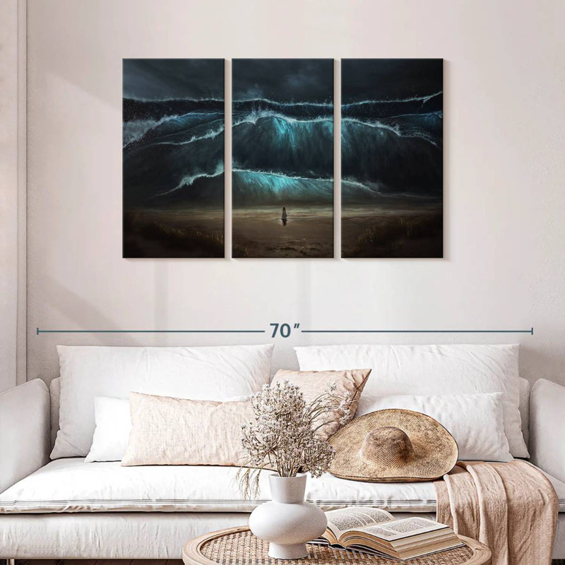 Gillard Tidal Wave, 28" H x 45" W