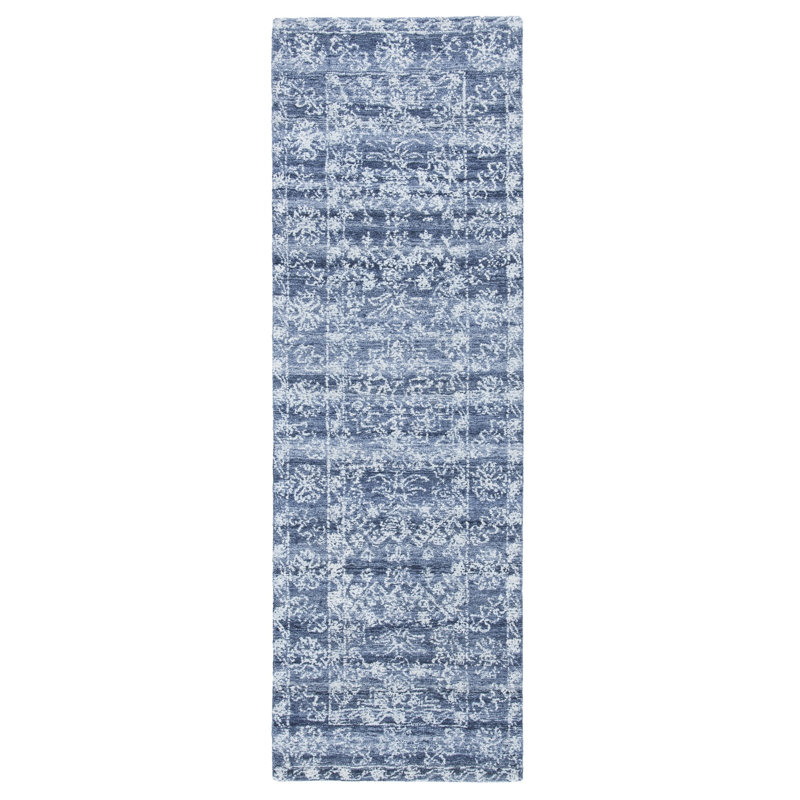 Lagro Hand Tufted Performance Oriental Rug, Runner 2'6" x 8'
