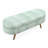 Cyan Oval , Rubber Wood Legs, 43.5"X16"X16", Hand - Made, Footstool Or Seat Usage, Structure, Storage Benefit Legged Bench, Handmade, Function, Compartment-200934728