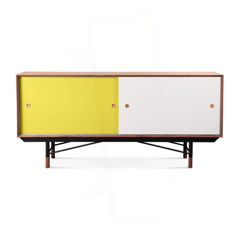Buffet Juhl 1955, Orange/Blanc