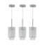Ensemble de 3 luminaires suspendus Modern Crystal-126404151