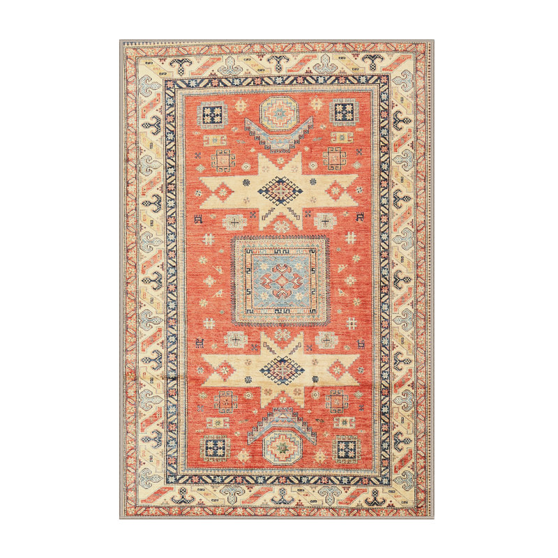 Overkamp Oriental Indoor Rug, Rectangle 7' x 10'