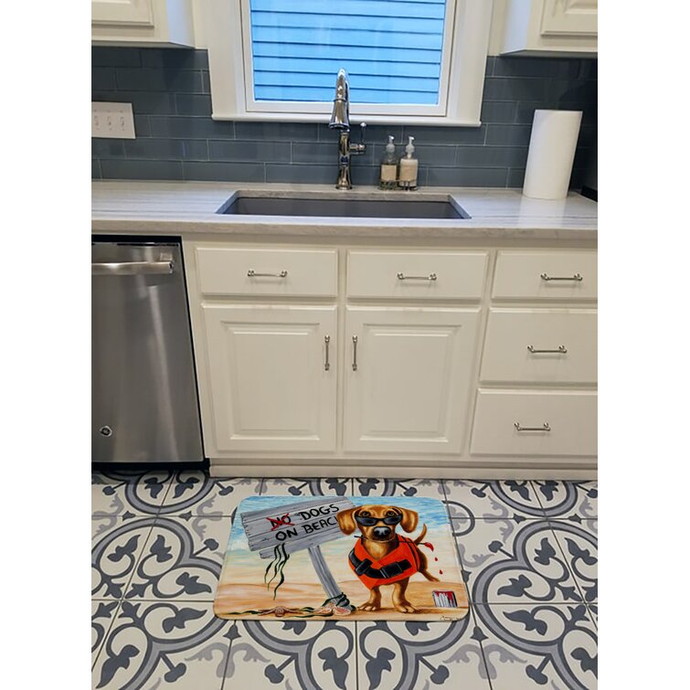 Small Dog Bath Mat / for the Kitchen Sink 