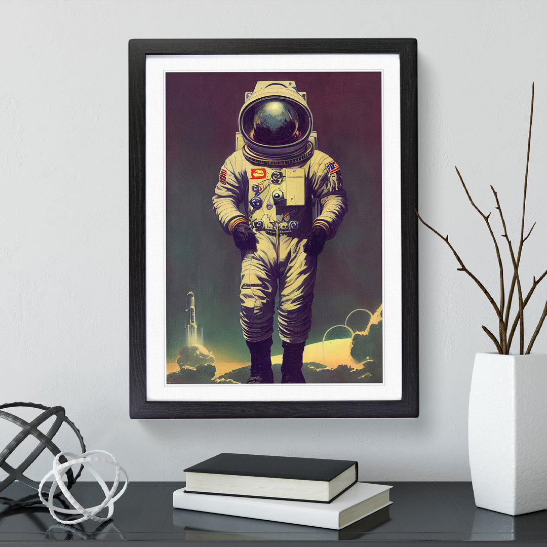 Brilliant Astronaut - Picture Frame Graphic Art