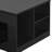 LED High-Gloss Finish Coffee Table With 2 Drawers Open Shelves Storage-22634226