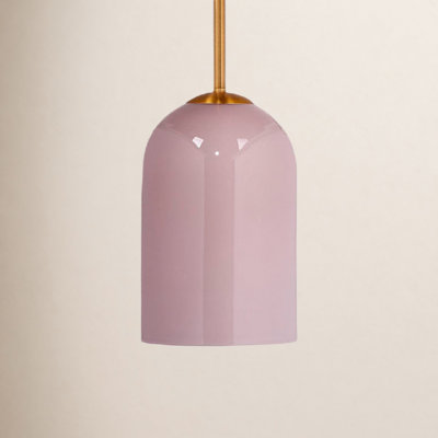 Brianna Single Light Glass Dimmable Pendant