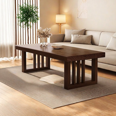 Modern simple rectangular coffee table living room