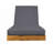 Chaise Lounge With Cushion, Outdoor Recliner With Water-Repellent Cushion-1875841817