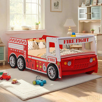 Little Heroes Fire Truck Bed