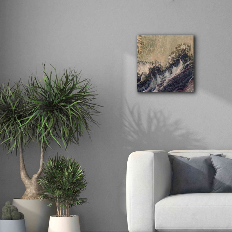 «Earth as Art: Irritated», art mural sur toile, H 18 po x l 18 po x P 0,75 po